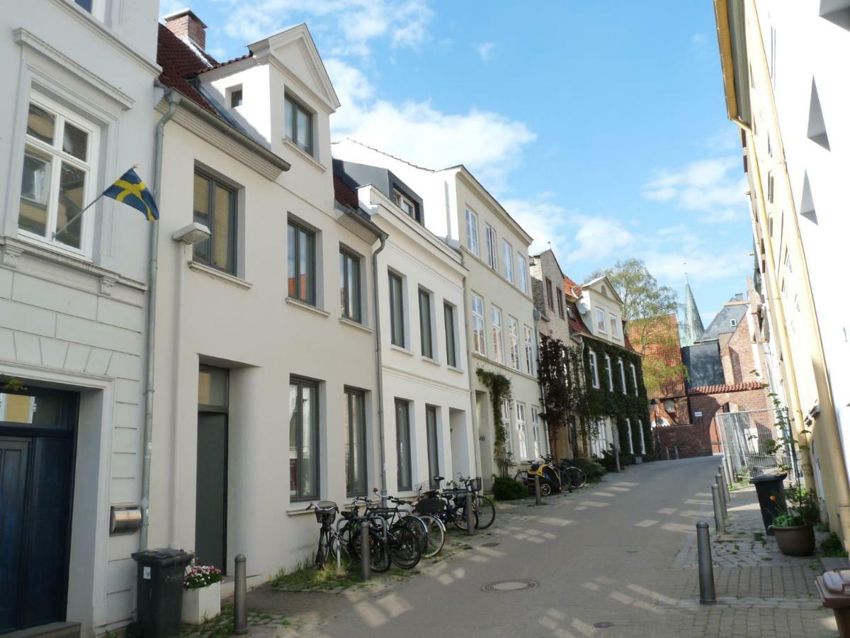Ferienwohnung Zum Burgtor Lubeca Exterior foto