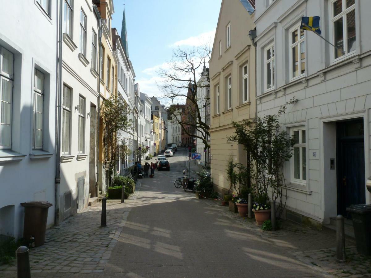 Ferienwohnung Zum Burgtor Lubeca Exterior foto